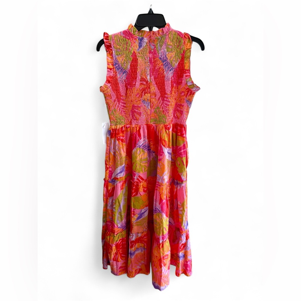 NWT J Marie Eden Floral Maxi Dress M - Picture 3 of 4